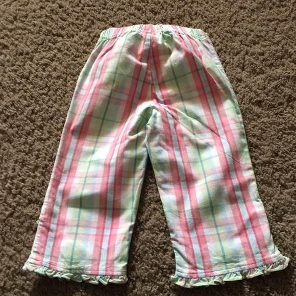 Vintage Gymboree Butterflies plaid pants Sz 5 - Picture 5 of 7